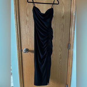 Zara Draped Midi Dress